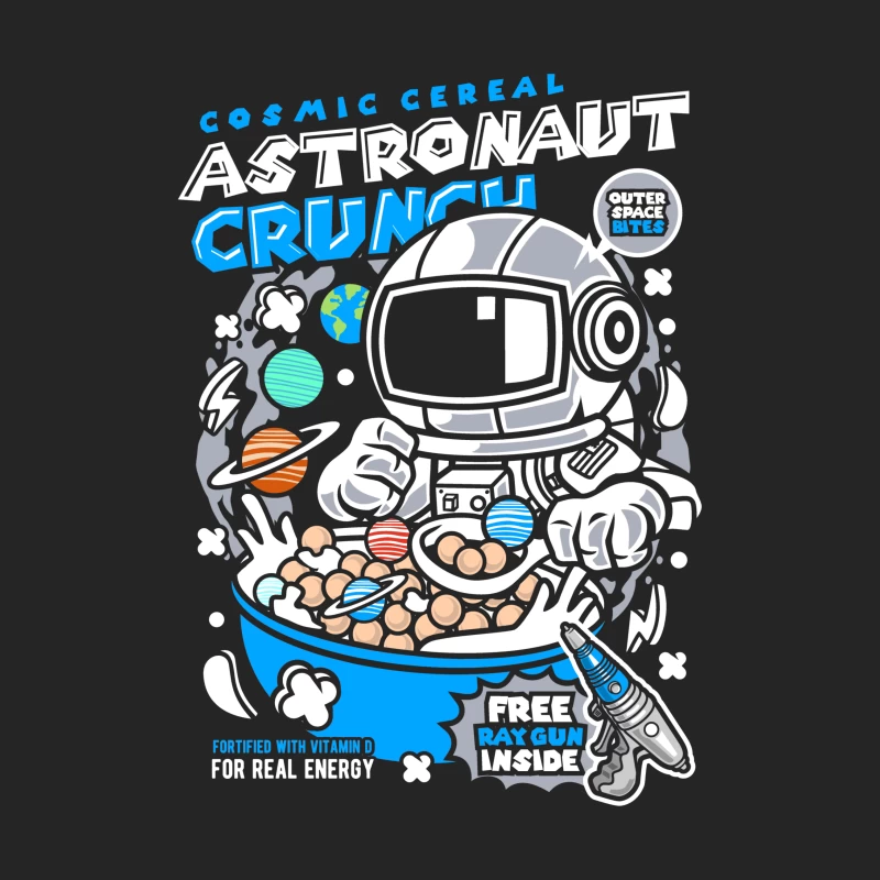 Céréales Astronaut Crunch avec Énergie Cosmique Homme Sweat-shirt à enfiler