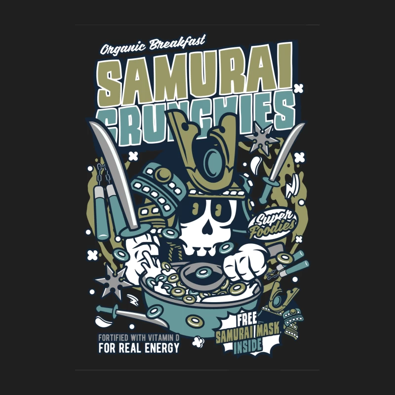 Céréales Samurai Crunchies pour les Super Foodies Homme Débardeur