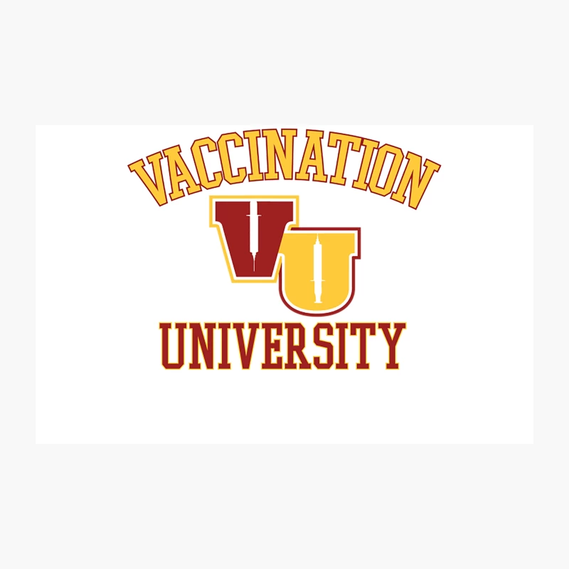 Vaccination University Logo: Educational Health Initiative Travel Mug