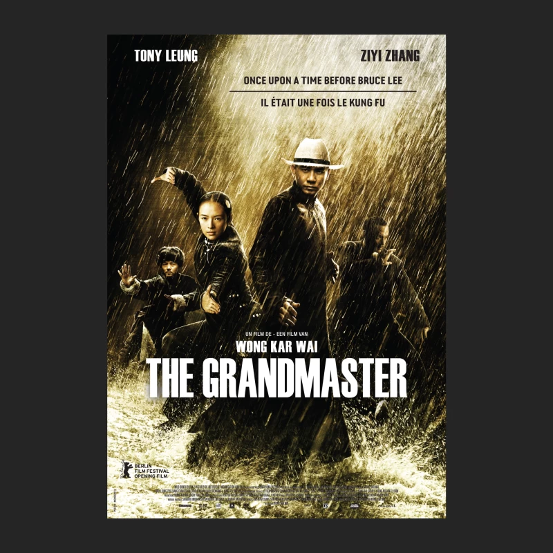 The Grandmaster: Epic Martial Arts Film Poster by Wong Kar-wai Male Pullover Sweatshirt
