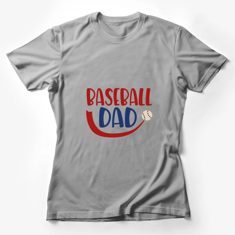 T-shirt Papa Baseball Femme T-Shirt