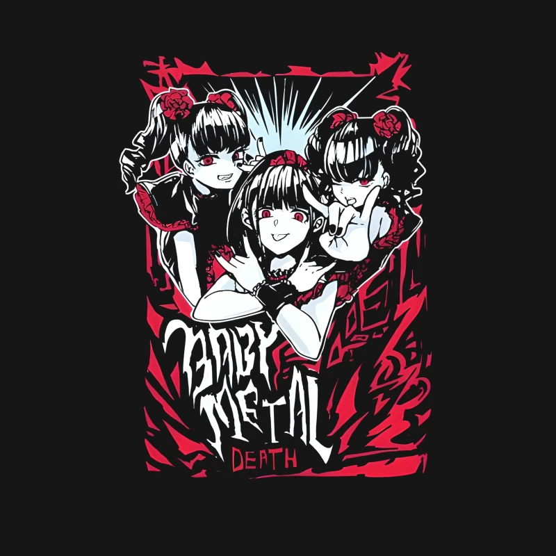 Babymetal Death Female Long Sleeve T-Shirt