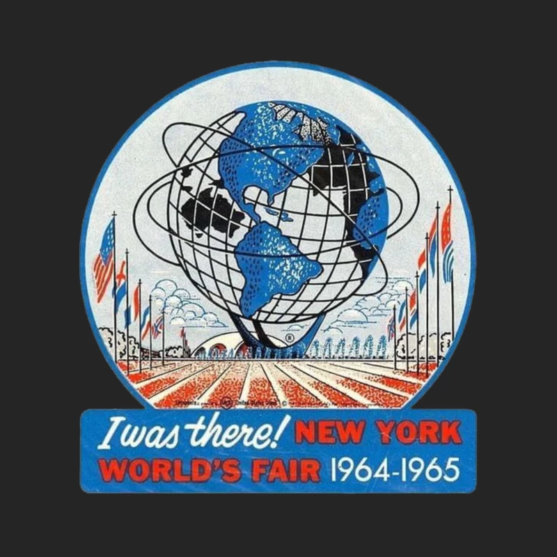 New York Fair 1964 Male Pullover Sweatshirt