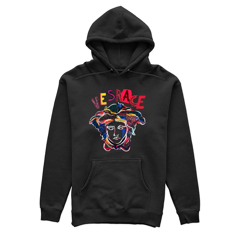 Buntes Medusa-Design und Kunst Damen Pullover Hoodie