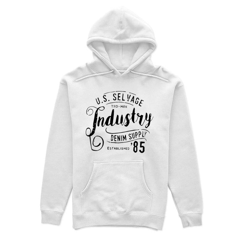 U.S. Selvedge Denim Industrie-Design von '85 Damen Pullover Hoodie
