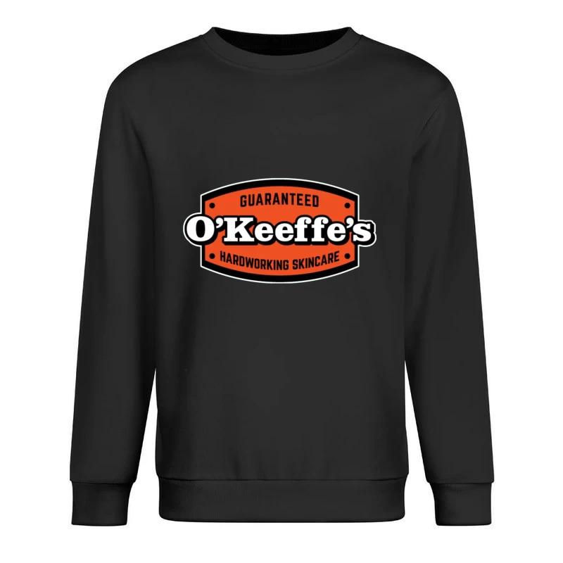 O'Keeffe's Hardworking Skincare Brand Logo Male Pullover Sweatshirt