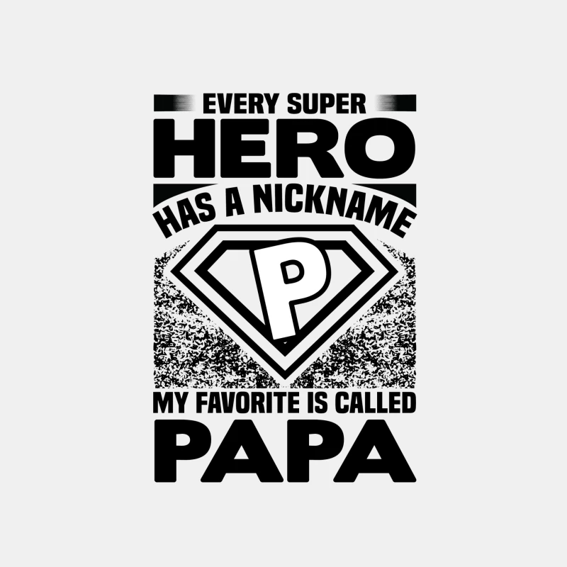 Un super-héros appelé Papa Homme Débardeur