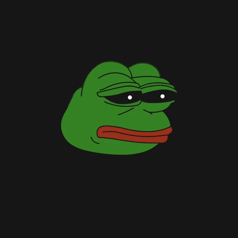 Sad Frog Desk Mat
