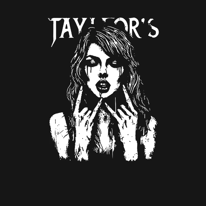 Taylor Swift Metal Male Long Sleeve T-Shirt