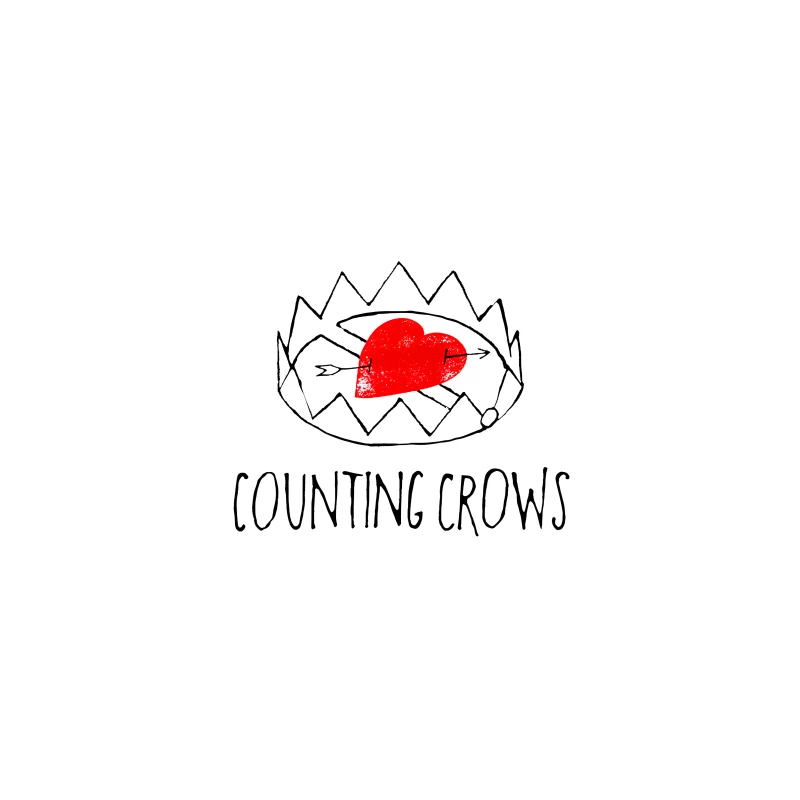 Counting Crows White Love Trap Coffee Mug