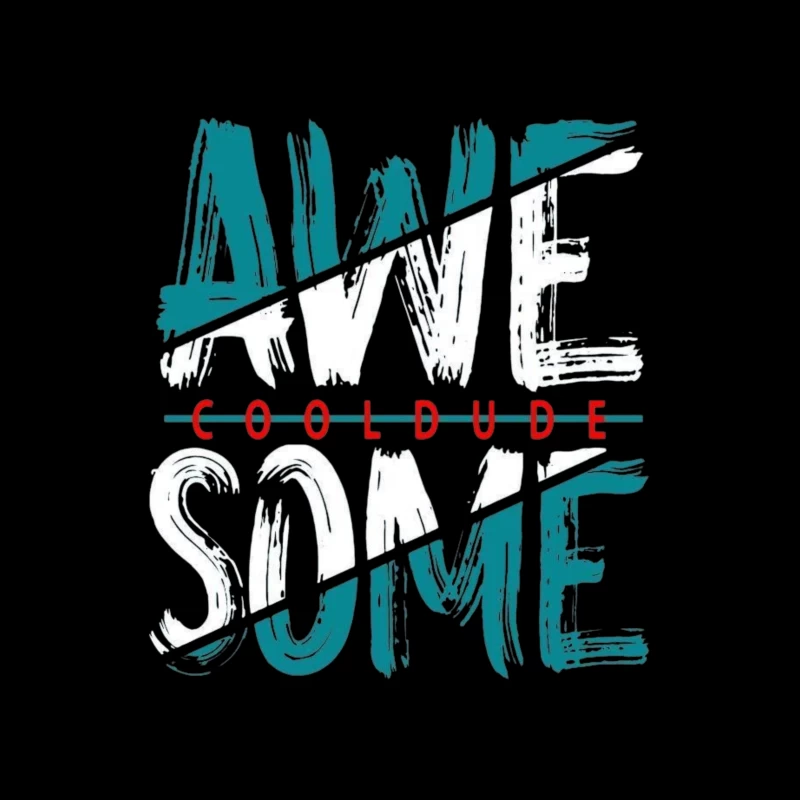 Awesome Cool Dude Graphic Tapestry