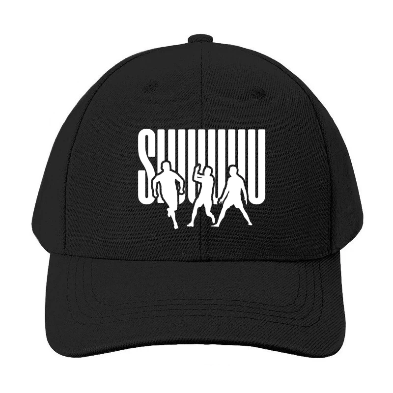 Dancing Silhouettes in Motion Baseball Cap