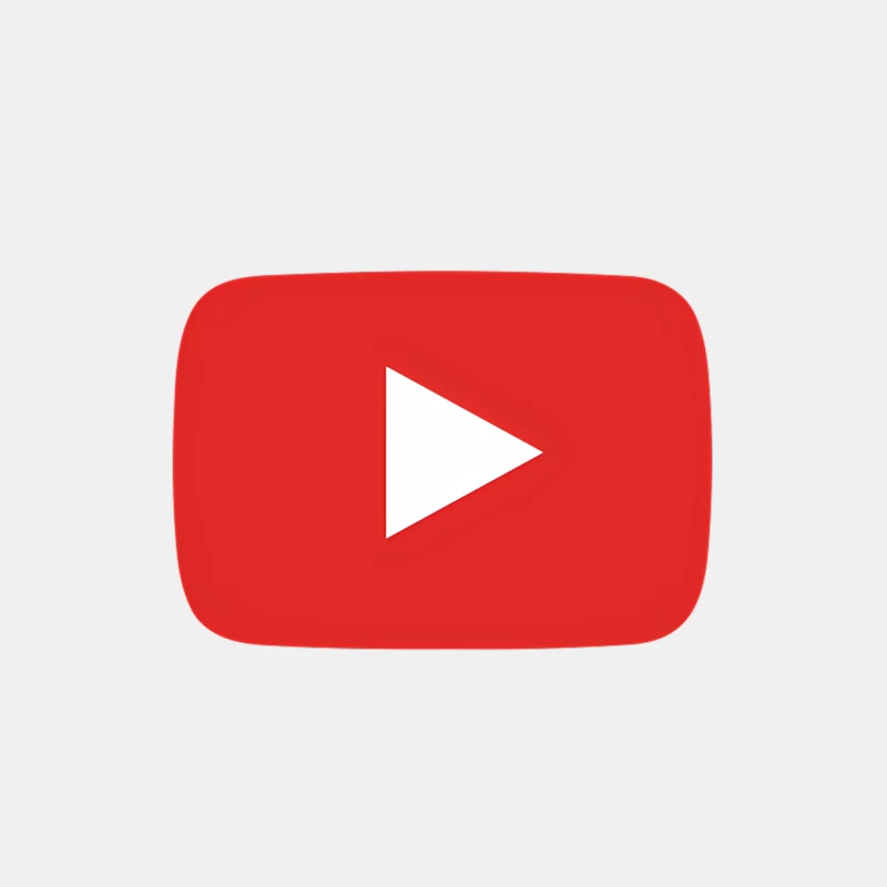 YouTube Red Play Button Logo for Video Streaming Platform Male Tank Top