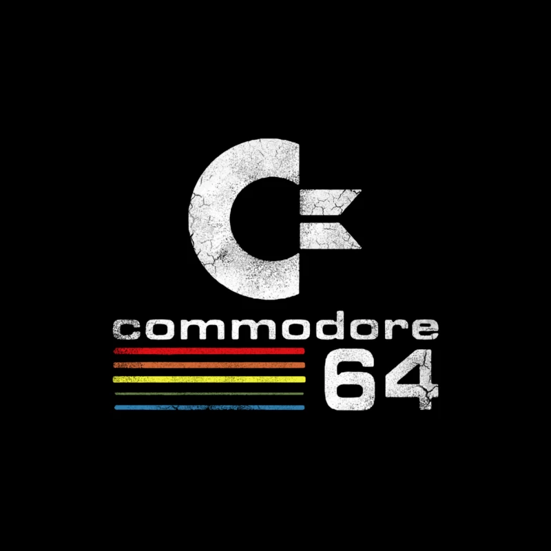 Commodore Retro Logo Mouse Pad