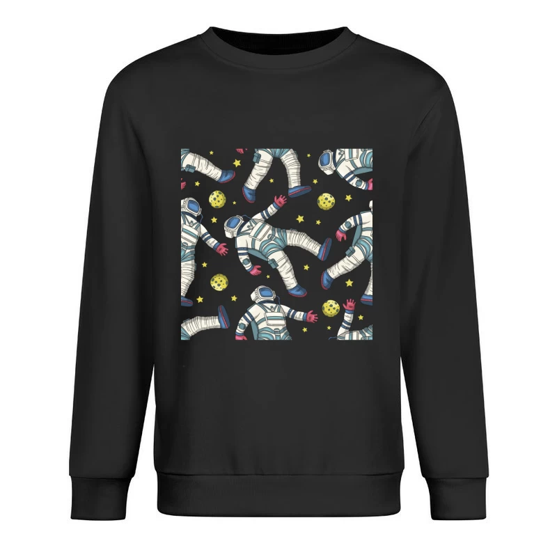Astronauten im Weltraum Herren Pullover Sweatshirt
