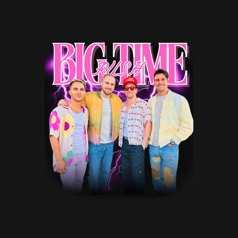 Big Time Rush Boy Band Members in Casual Modern Fashion Female Long Sleeve T-Shirt