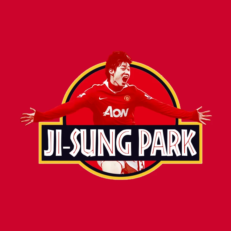 Retro Man United - PARK JI SUNG Mouse Pad