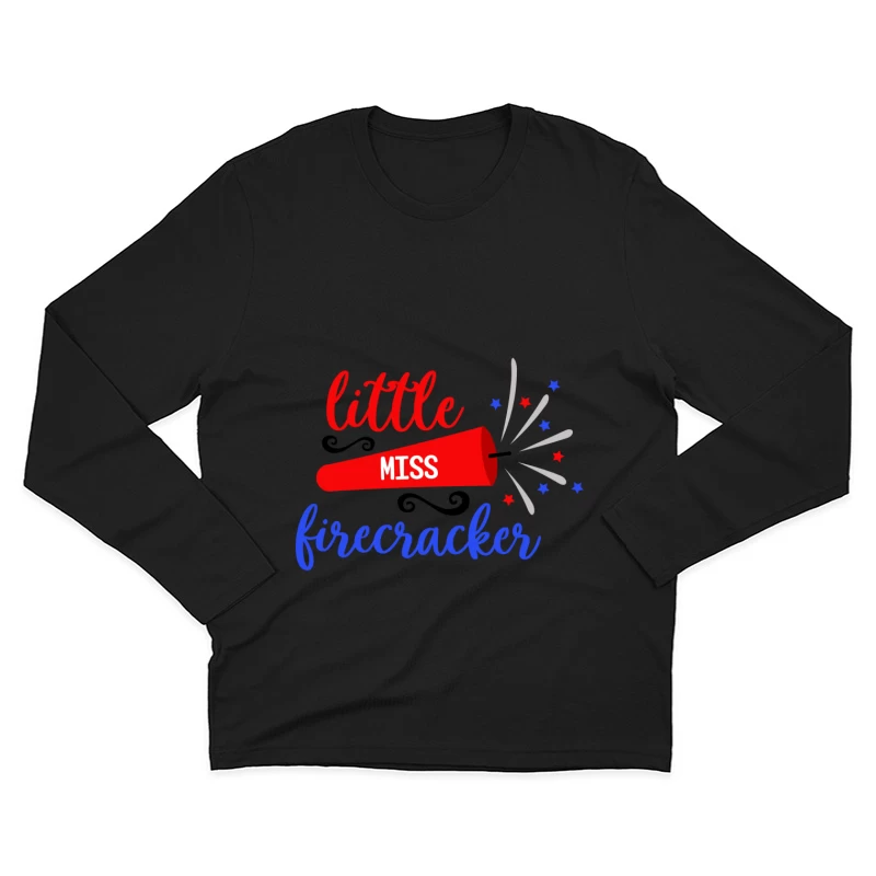 Petite Miss Pétard Homme Manches Longues T-Shirt