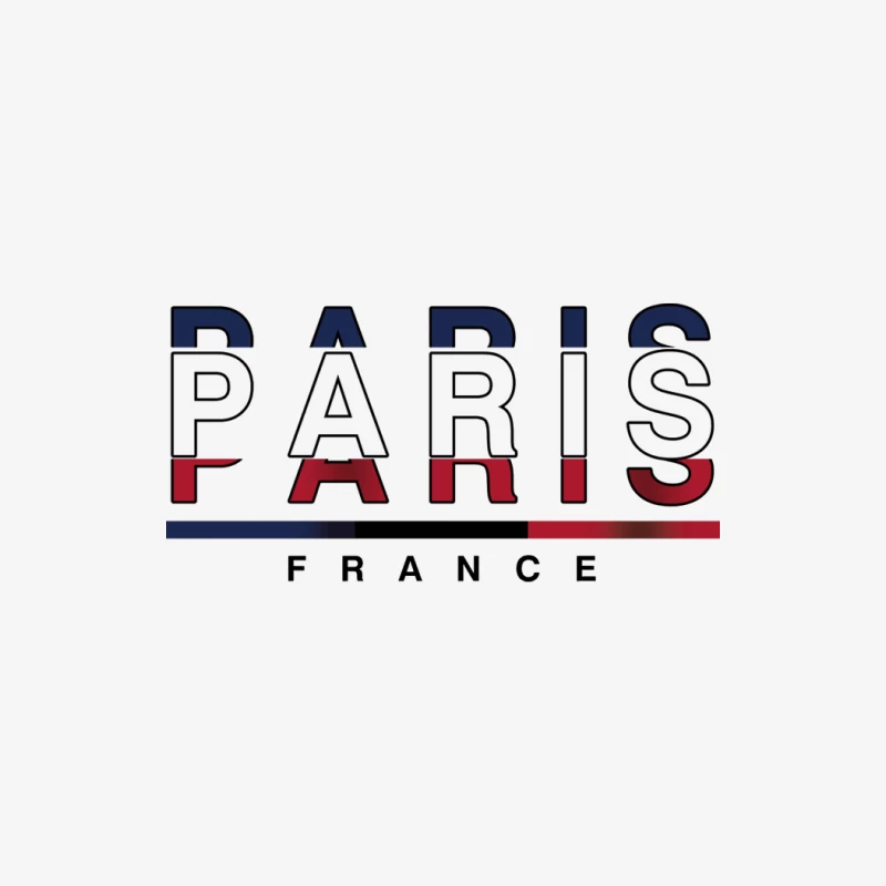 Stilvolles Paris-Design mit französischen Farben Herren Langarm T-Shirt