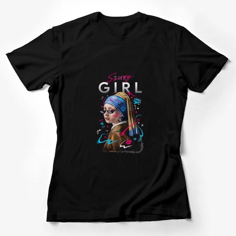 Sassy Gemälde Madchen Damen T-Shirt