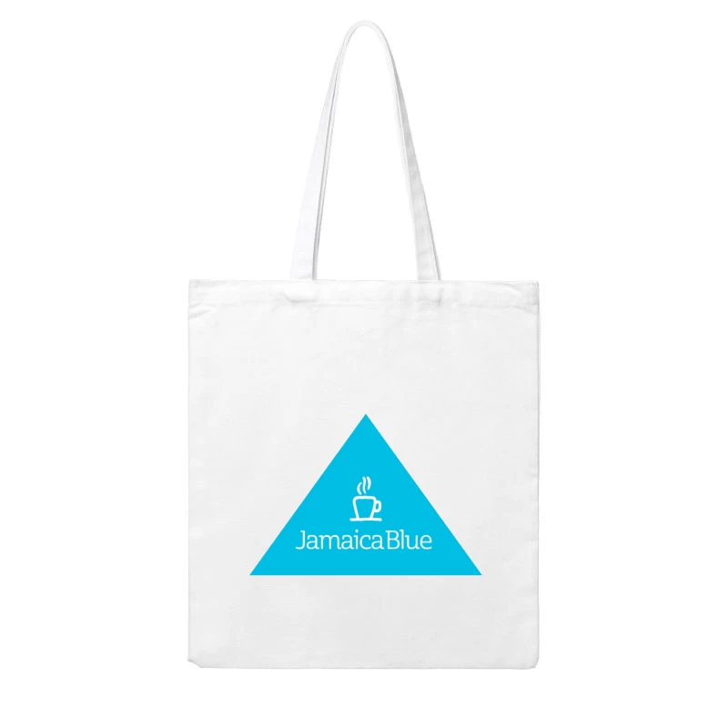 Jamaica Blue Coffee Brand Triangle Logo Cotton Tote Bag