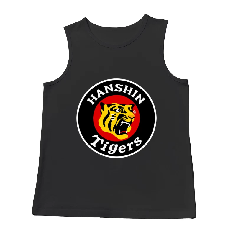 Hanshin Tigers Japanese Baseball Team Logo Male Tank Top