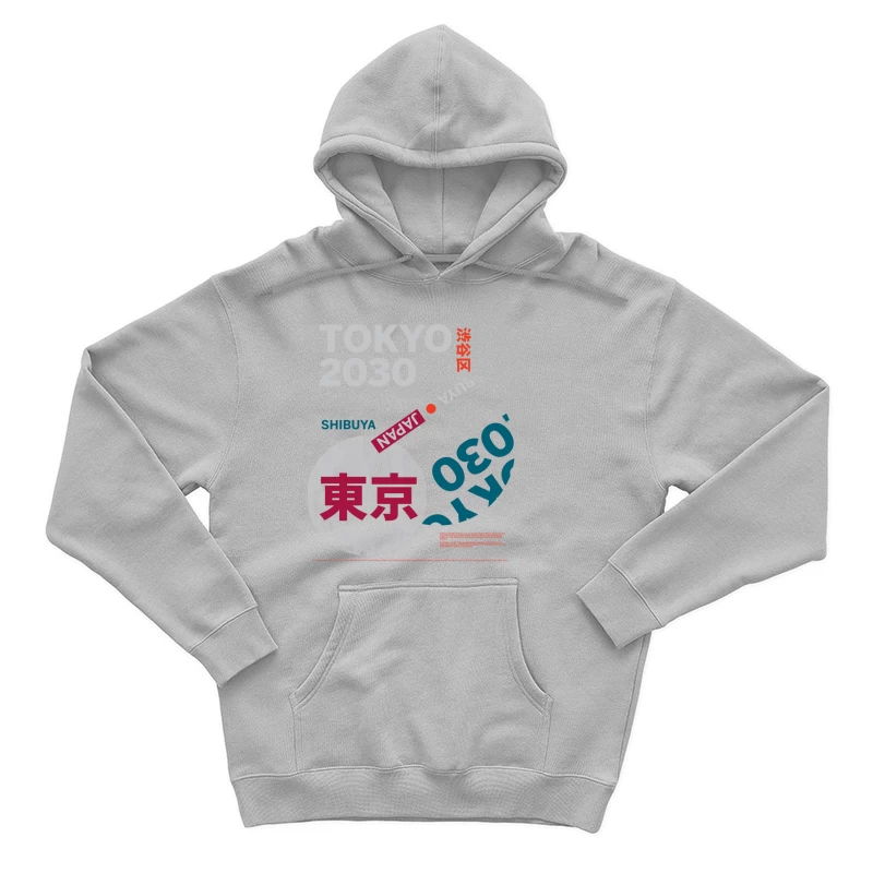 Tokio 2030 Shibuya Design Herren Pullover Hoodie
