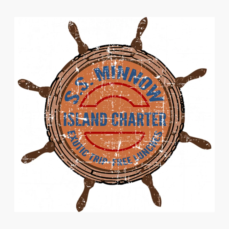SS Minnow Tours - Gilligan_s Island Throw Pillow