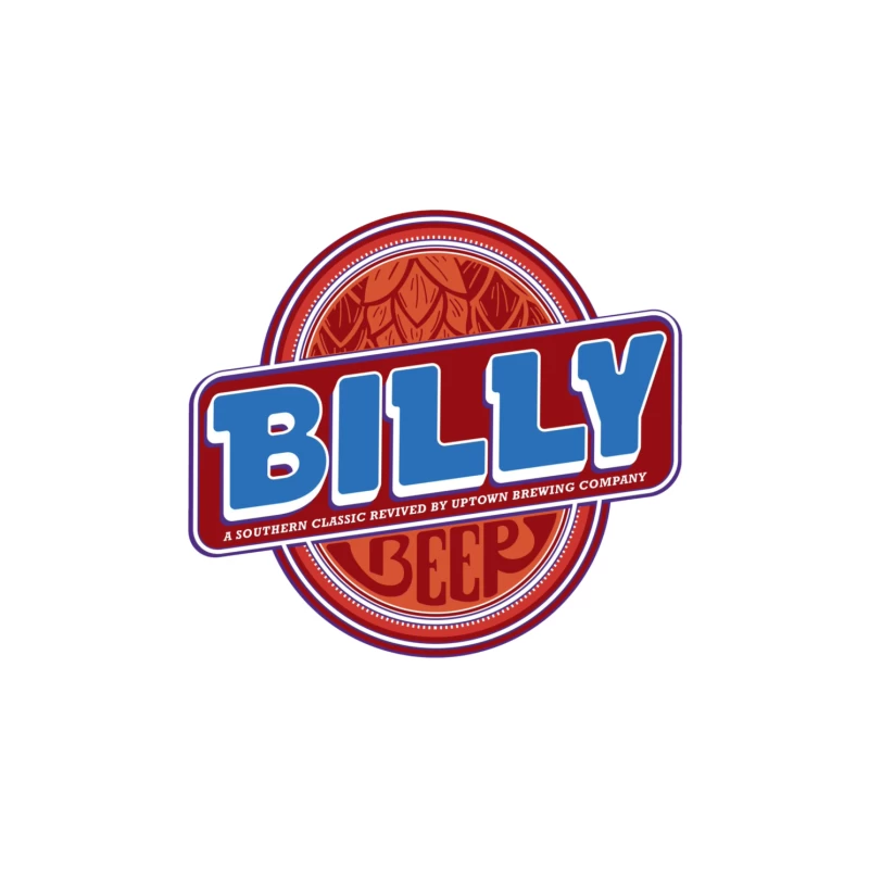 Billy Beer Throw Pillow