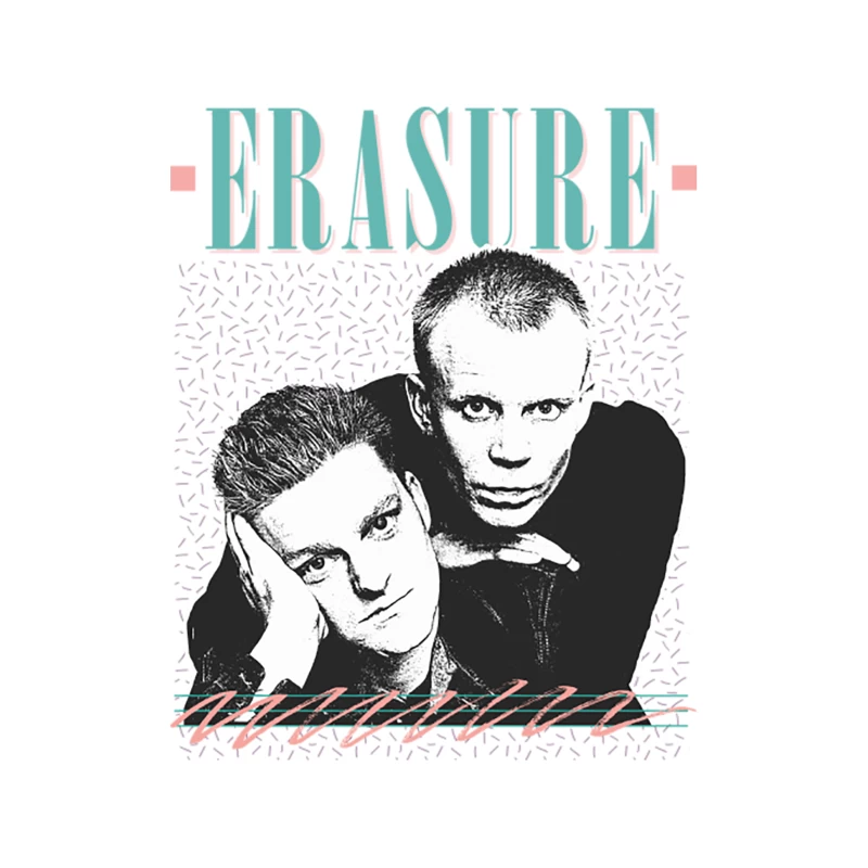 Erasure  Retro 80s Fan Art Design Tapestry