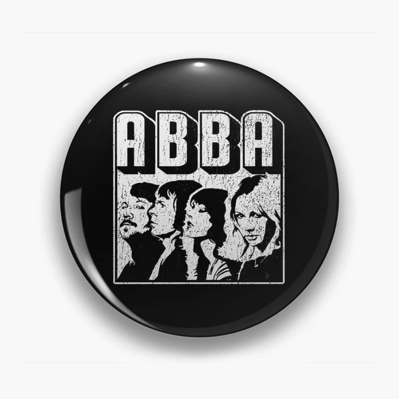 Abba Retro Pin