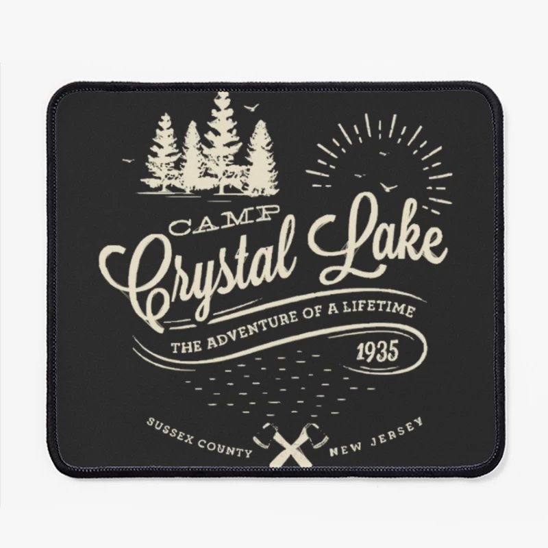 Camp Crystal Lake Mouse Pad