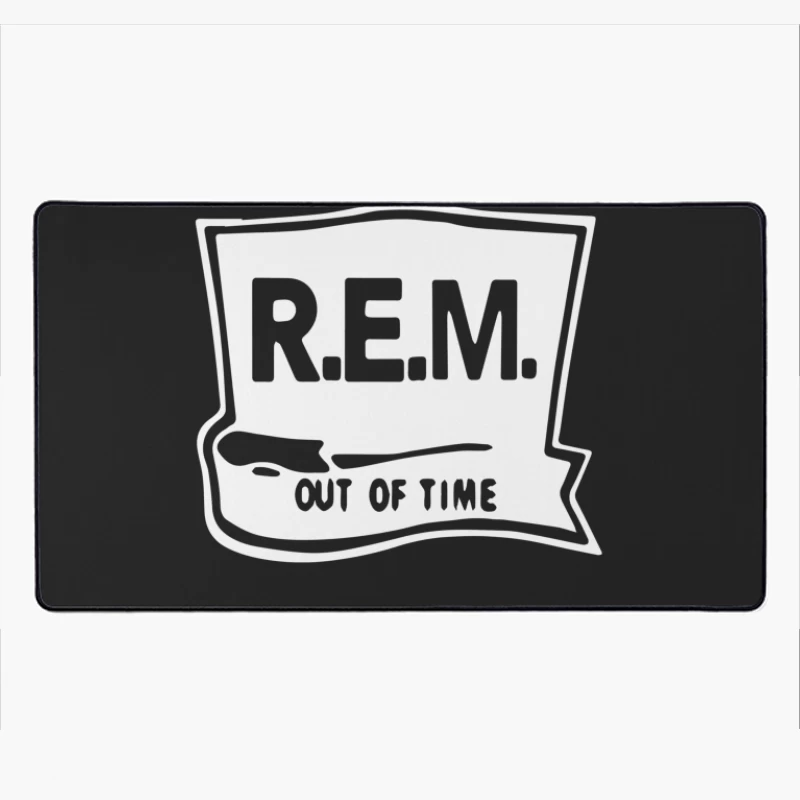 R.E.M. OUT OF TIME Desk Mat