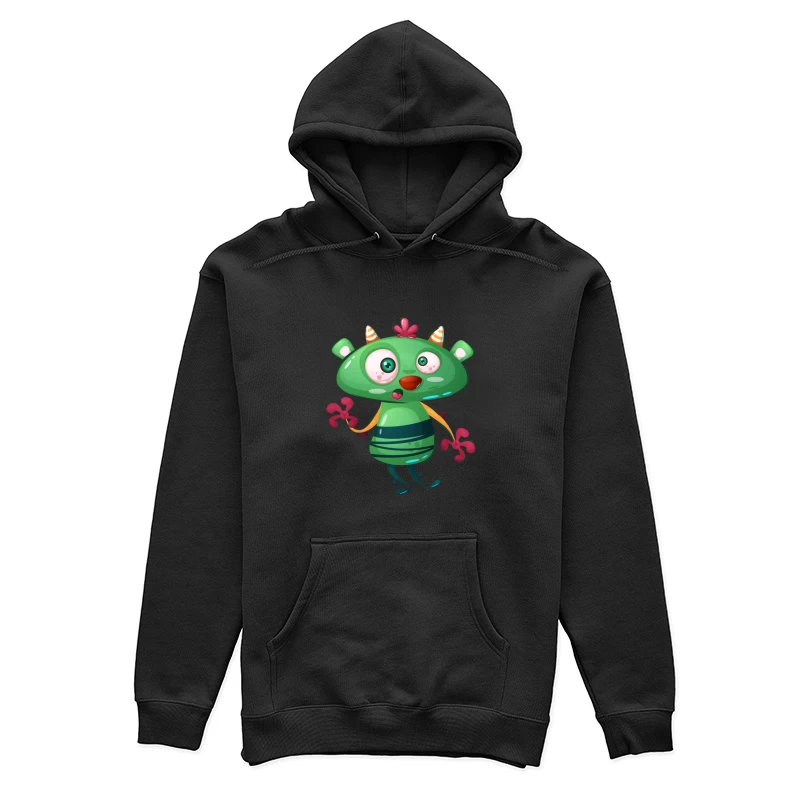 Créature colorée avec cornes Femme Sweat à capuche