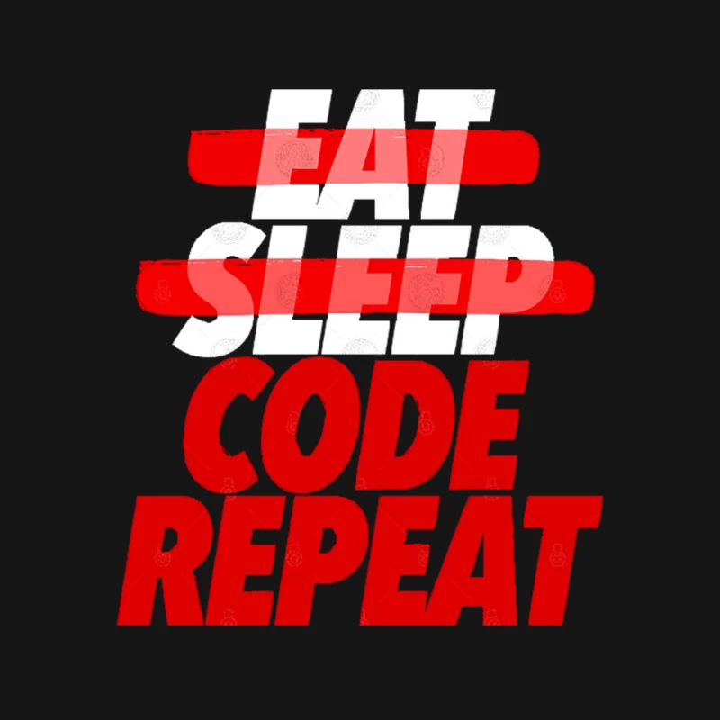 Eat Sleep Code Repeat - Computer Programmer CLI Mouse Pad