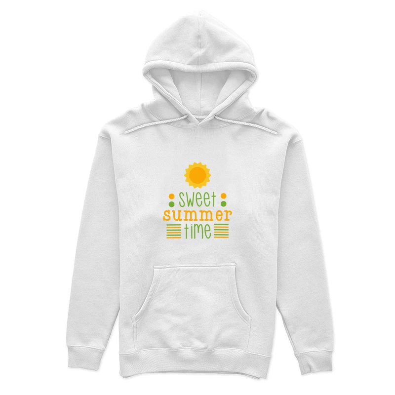 Design Été Doux avec Soleil Femme Sweat à capuche