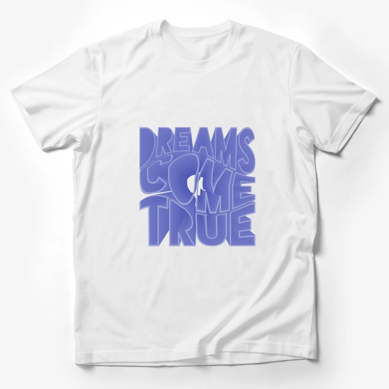 Träume werden wahr Schriftzug Herren T-Shirt