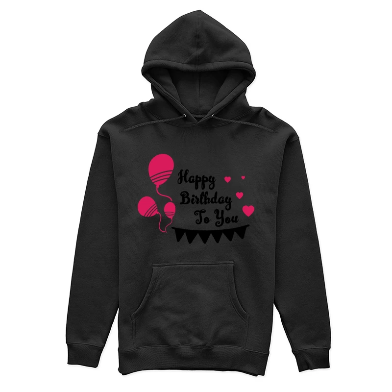 Balloons et cœurs roses Femme Sweat à capuche