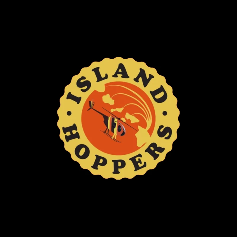 Island Hoppers Retro Mouse Pad