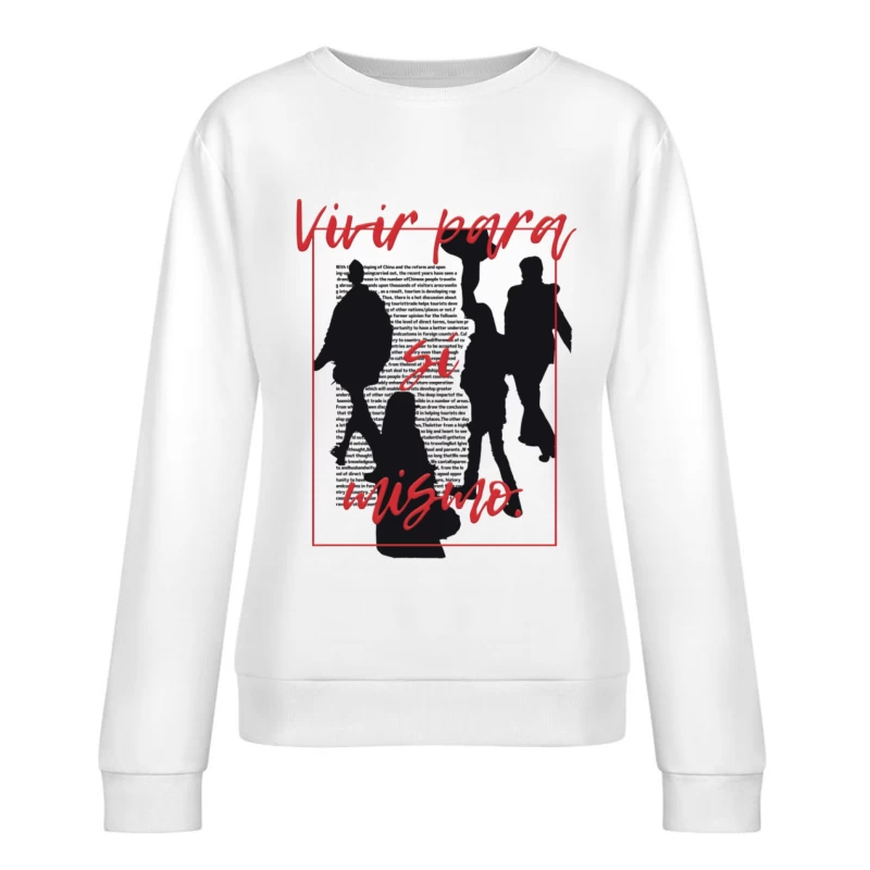 Selbstfindung und persönliches Wachstum Damen Pullover Sweatshirt