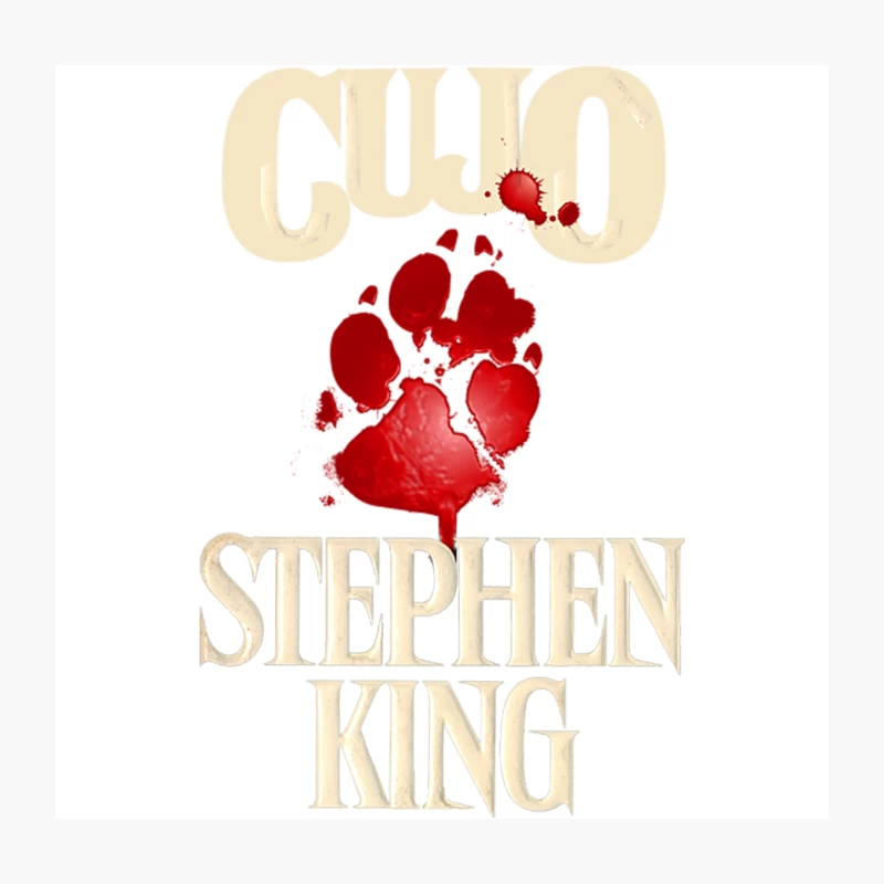 Cujo cover tribute Throw Pillow