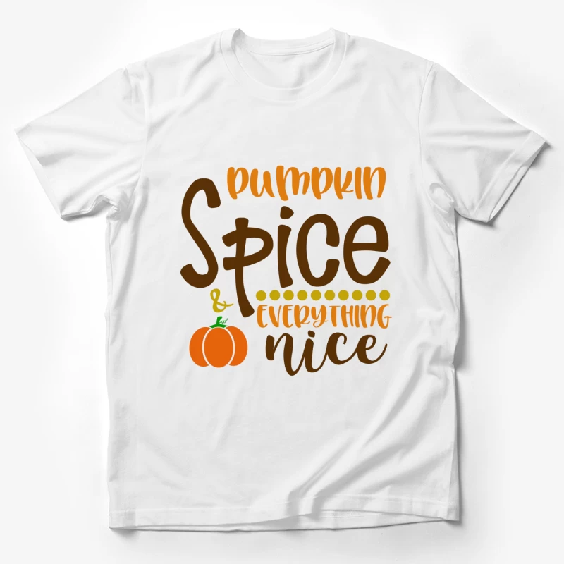 Design automnal avec épice de citrouille Homme T-Shirt