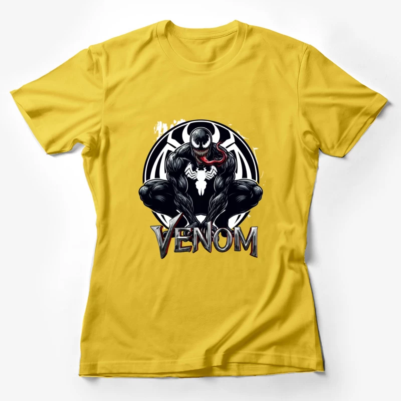 Venom Comic Art Female T-Shirt
