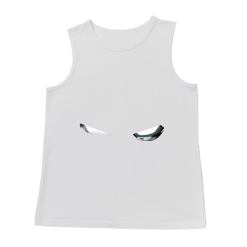 Dunkle, bedrohliche Augen-Design Herren Tanktops