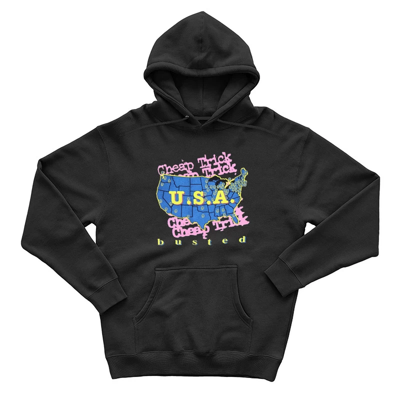 Cheap Trick Busted Male Pullover Hoodie