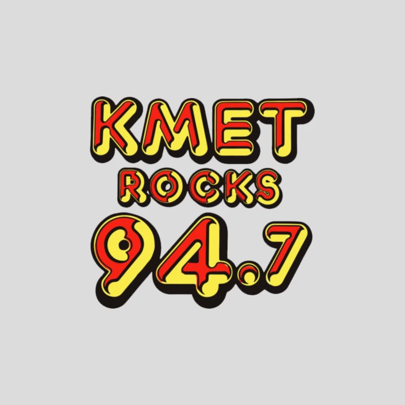 KMET 94.7 Retro Radio Baseball Cap