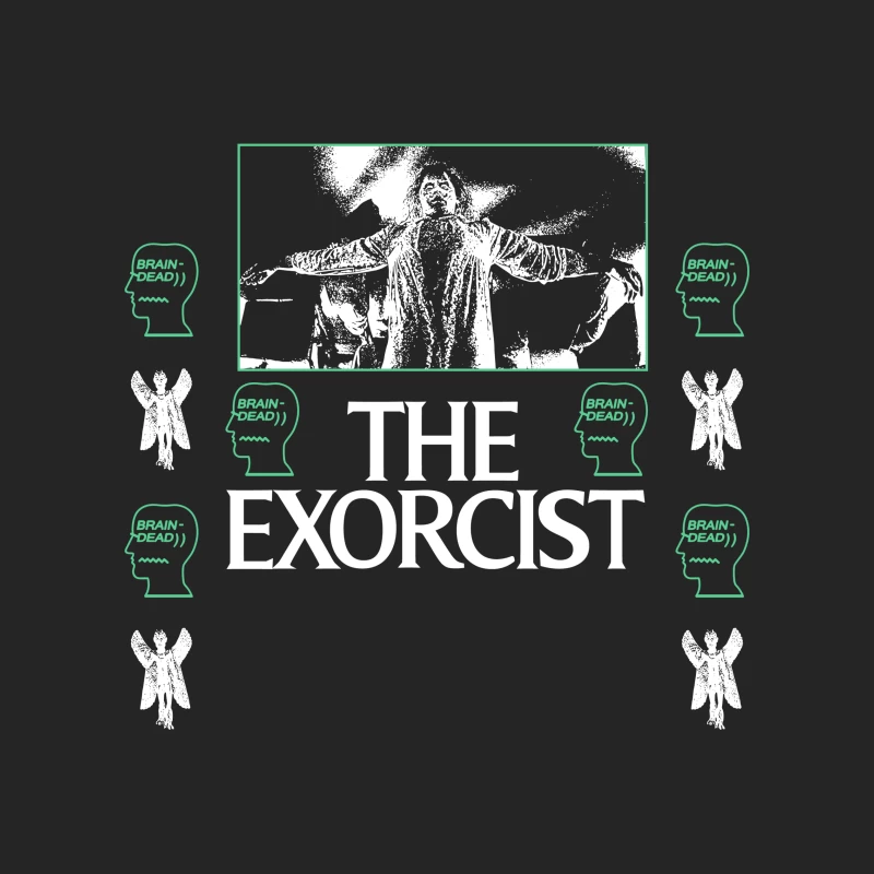 The Exorcist – Horrorfilm Posterdesign Herren Pullover Sweatshirt