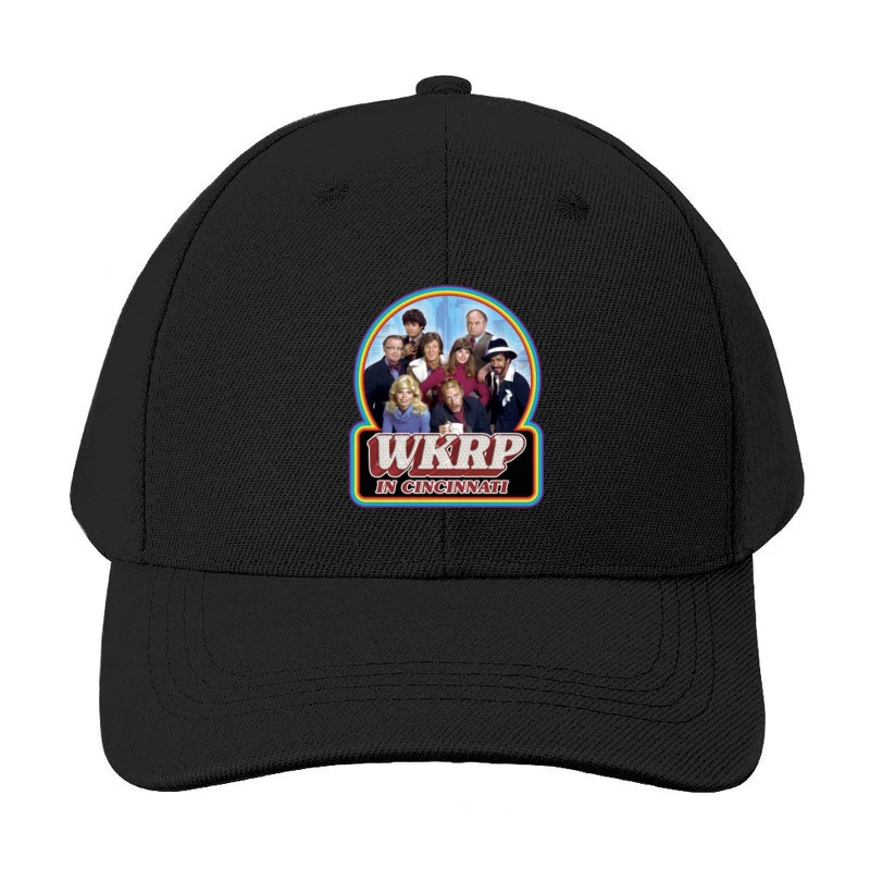 WKRP in Cincinnati skyline logo 6 Baseball Cap