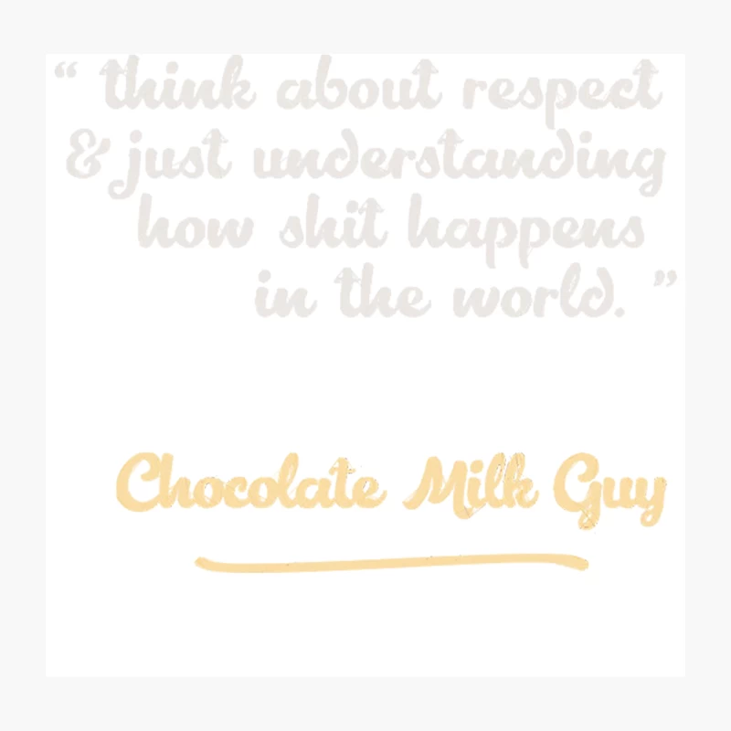 Chocolate Milk Guy Memeshirt Throw Pillow