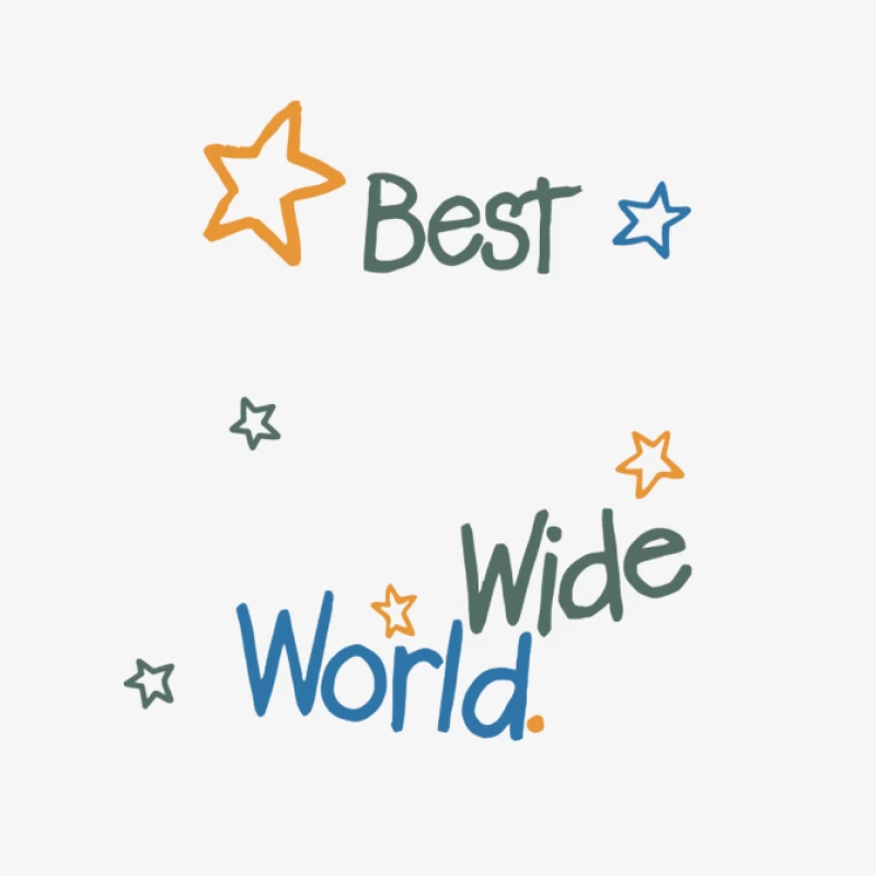 Beste Welt voller Sterne Herren Pullover Sweatshirt
